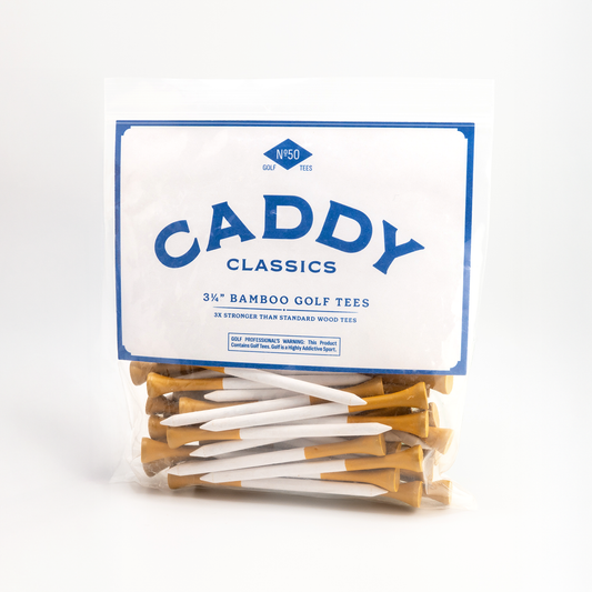 Fairway Oasis | Cigarette-Style Bamboo Golf Tees - 50 Count