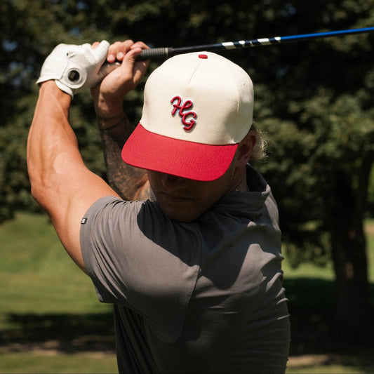 HG Staple Cardinal and Bone SnapBack Hat